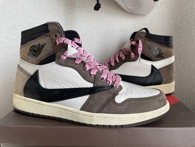 Travis Scott × Nike Air Jordan 1 Retro High OG TS SP "Sail/Dark Mocha"