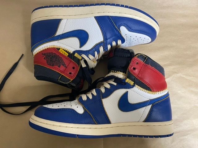 Union × Nike Air Jordan 1 Retro High OG NRG "Storm Blue/Varsity Red"