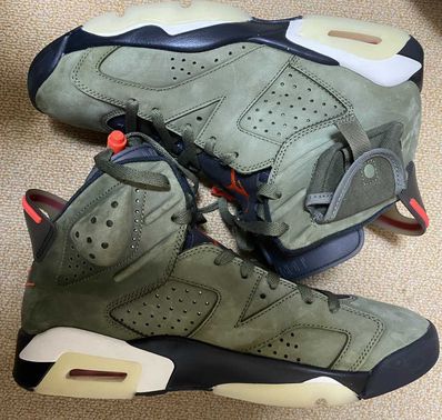 Travis Scott × Nike Air Jordan 6 Retro "Medium Olive"