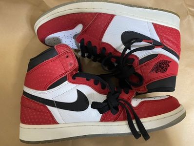 Spiderman × Nike Air Jordan 1 Origin Story "Gym Red/White/Photo Blue/Black"