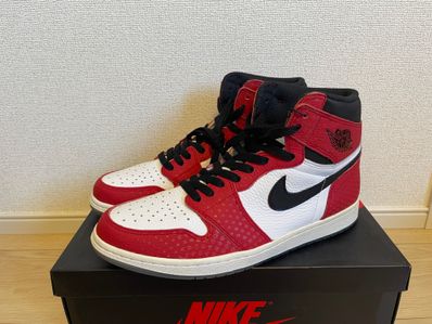Spiderman × Nike Air Jordan 1 Origin Story "Gym Red/White/Photo Blue/Black"