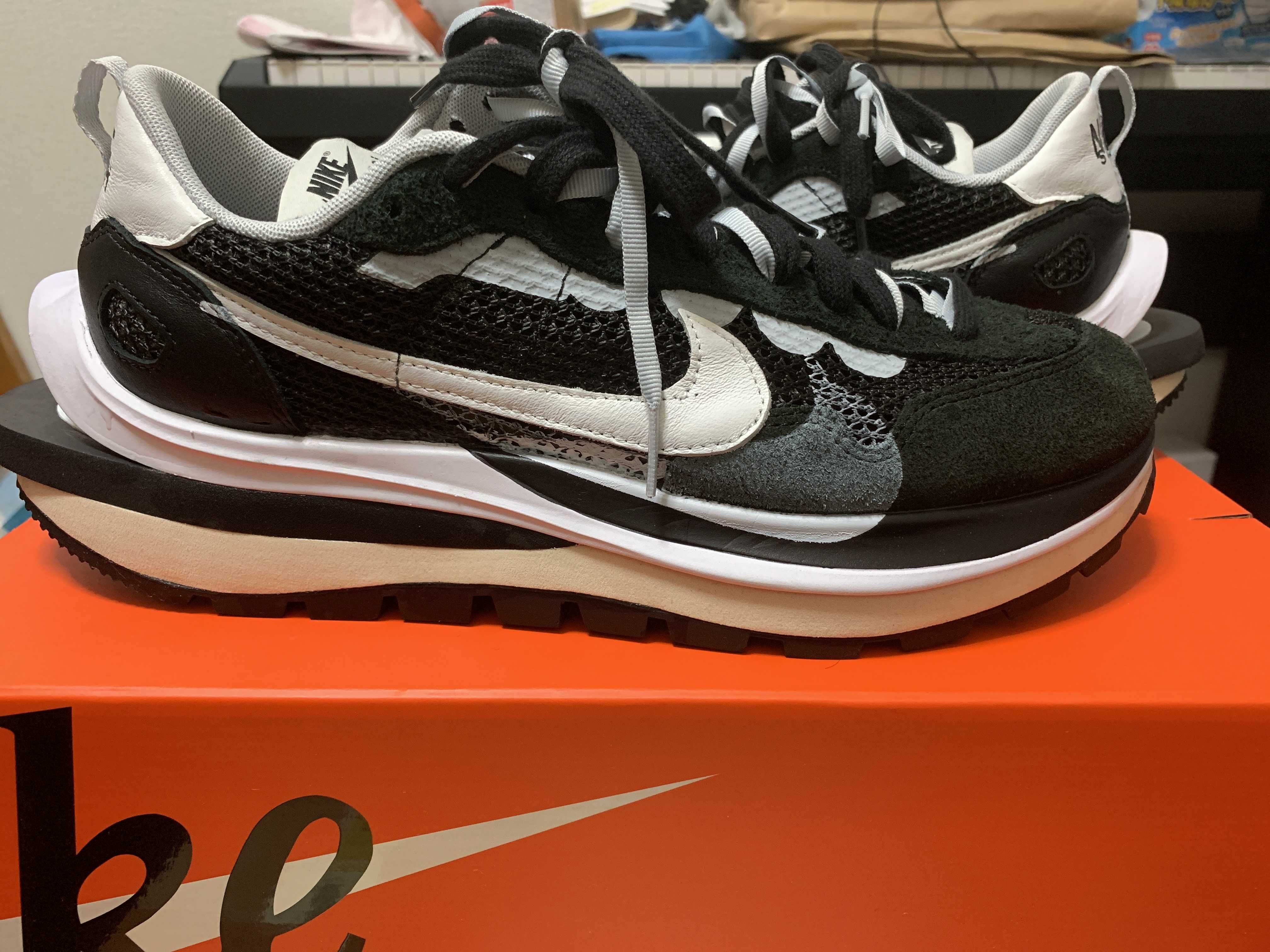 sacai × Nike Vapor Waffle "Black and White"