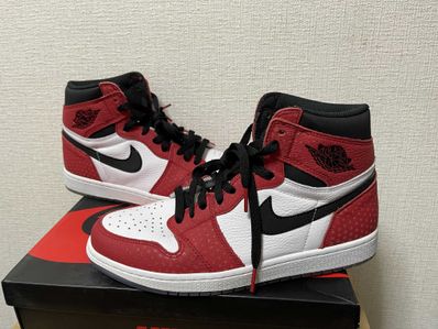Spiderman × Nike Air Jordan 1 Origin Story "Gym Red/White/Photo Blue/Black"