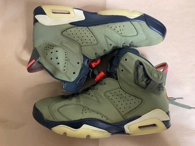 Travis Scott × Nike Air Jordan 6 Retro "Medium Olive"