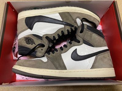 Travis Scott × Nike Air Jordan 1 Retro High OG TS SP "Sail/Dark Mocha"