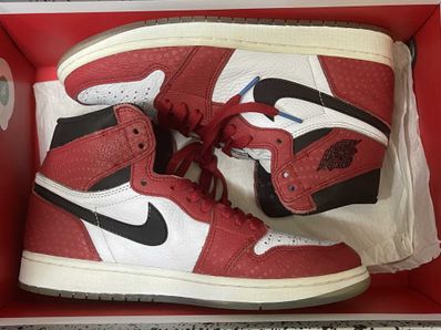 Spiderman × Nike Air Jordan 1 Origin Story "Gym Red/White/Photo Blue/Black"