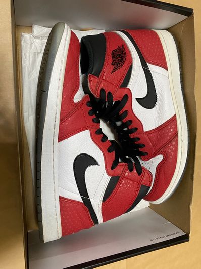Spiderman × Nike Air Jordan 1 Origin Story "Gym Red/White/Photo Blue/Black"