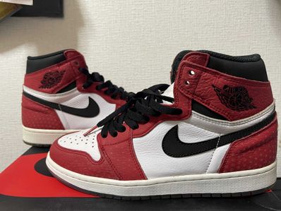 Spiderman × Nike Air Jordan 1 Origin Story "Gym Red/White/Photo Blue/Black"