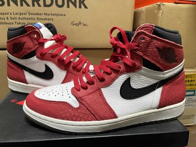 Spiderman × Nike Air Jordan 1 Origin Story "Gym Red/White/Photo Blue/Black"