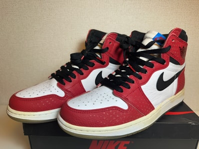 Spiderman × Nike Air Jordan 1 Origin Story "Gym Red/White/Photo Blue/Black"