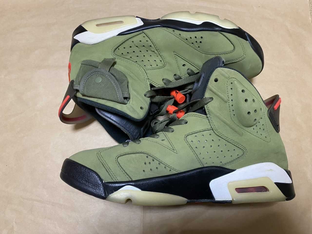 Travis Scott × Nike Air Jordan 6 Retro "Medium Olive"
