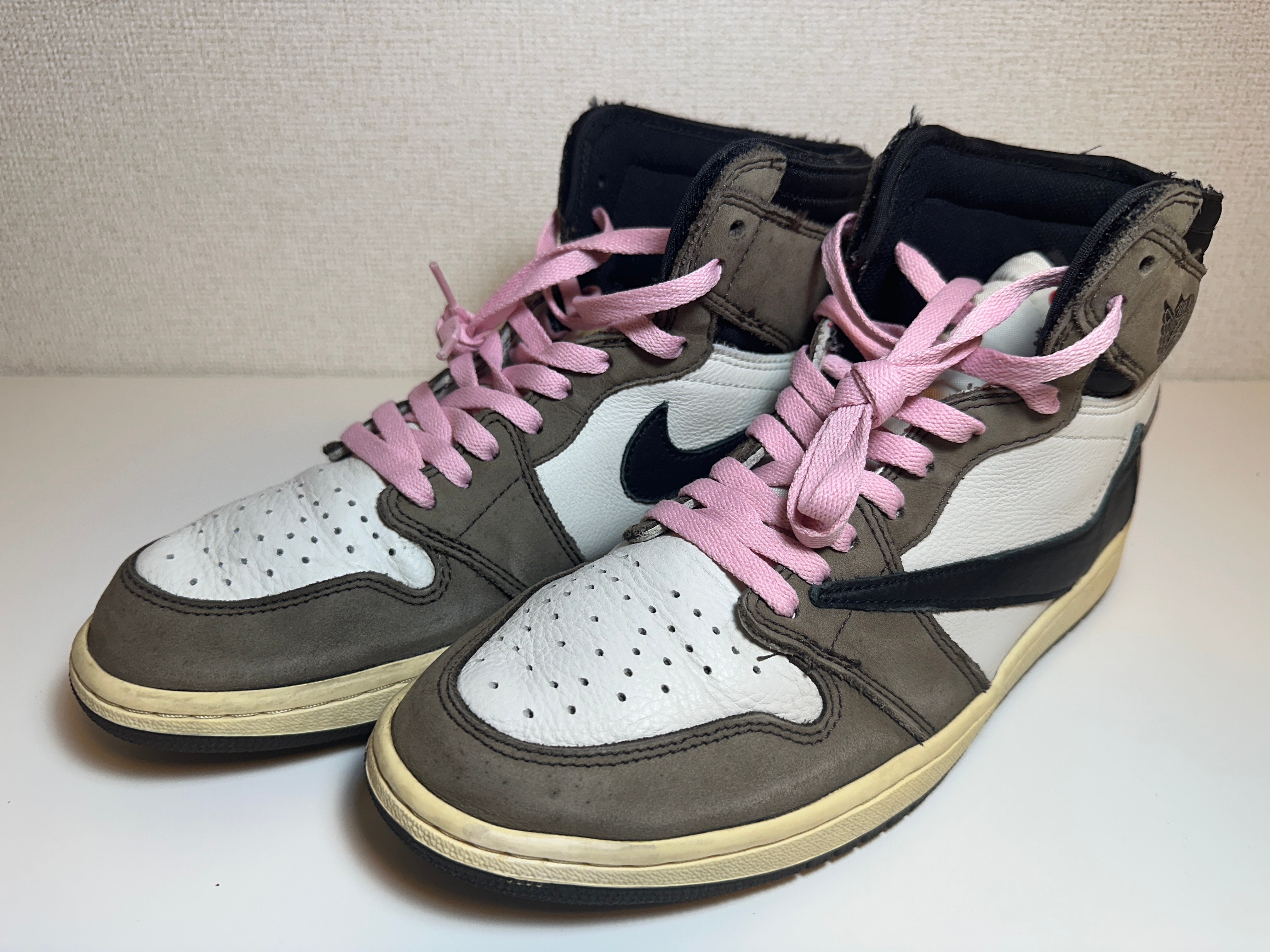 Travis Scott × Nike Air Jordan 1 Retro High OG TS SP "Sail/Dark Mocha"
