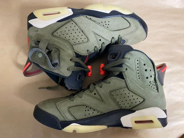 Travis Scott × Nike Air Jordan 6 Retro "Medium Olive"
