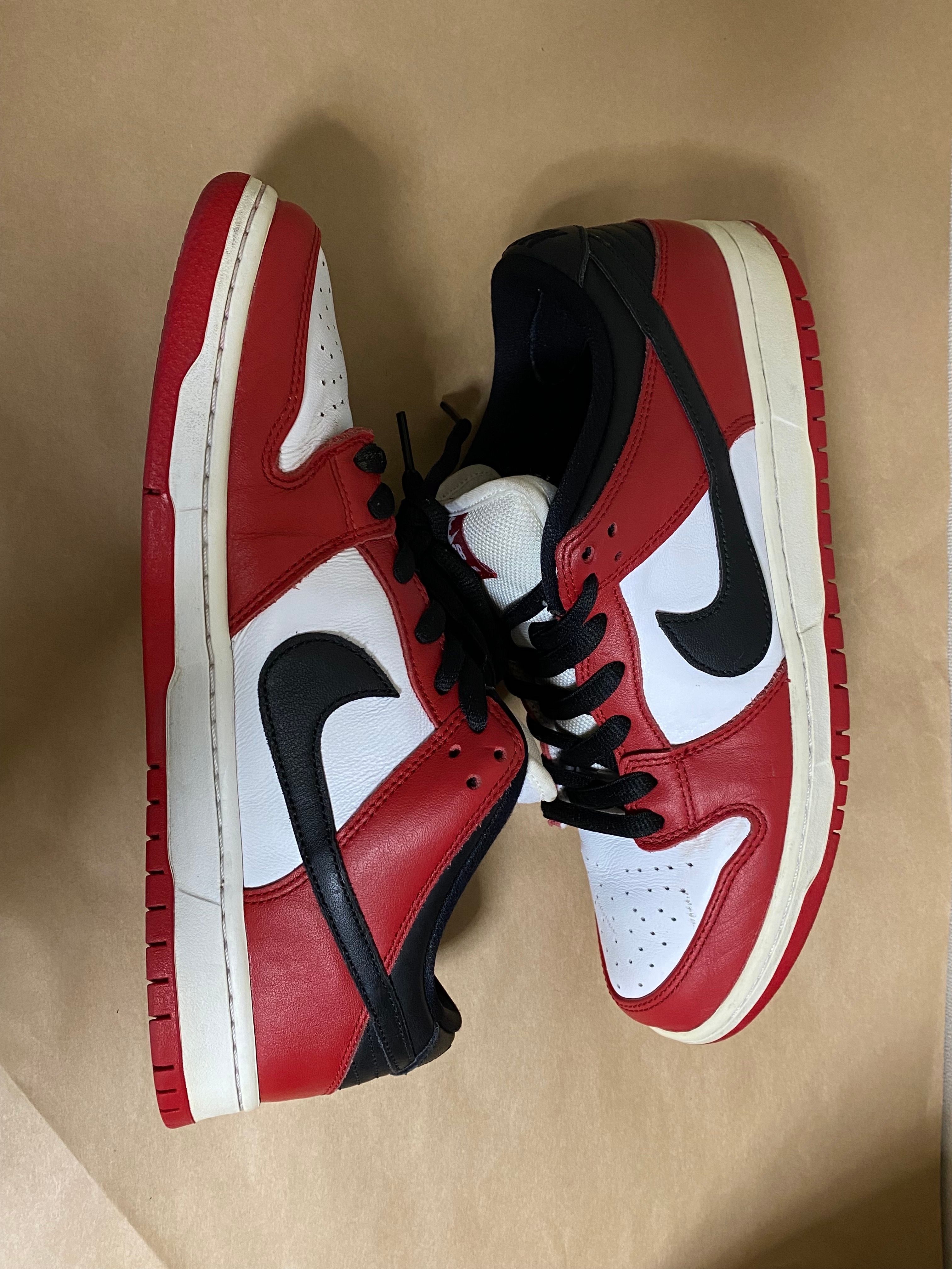 Nike SB Dunk Low Pro "J-Pack Chicago/Varsity Red and White"