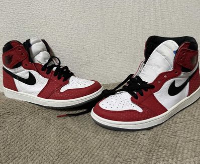 Spiderman × Nike Air Jordan 1 Origin Story "Gym Red/White/Photo Blue/Black"