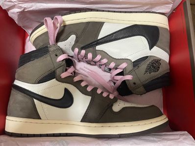 Travis Scott × Nike Air Jordan 1 Retro High OG TS SP "Sail/Dark Mocha"