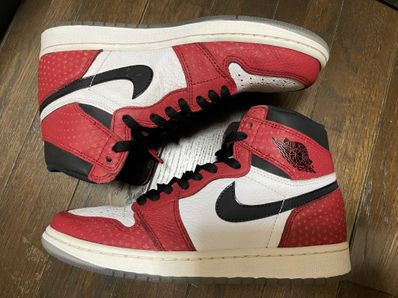 Spiderman × Nike Air Jordan 1 Origin Story "Gym Red/White/Photo Blue/Black"