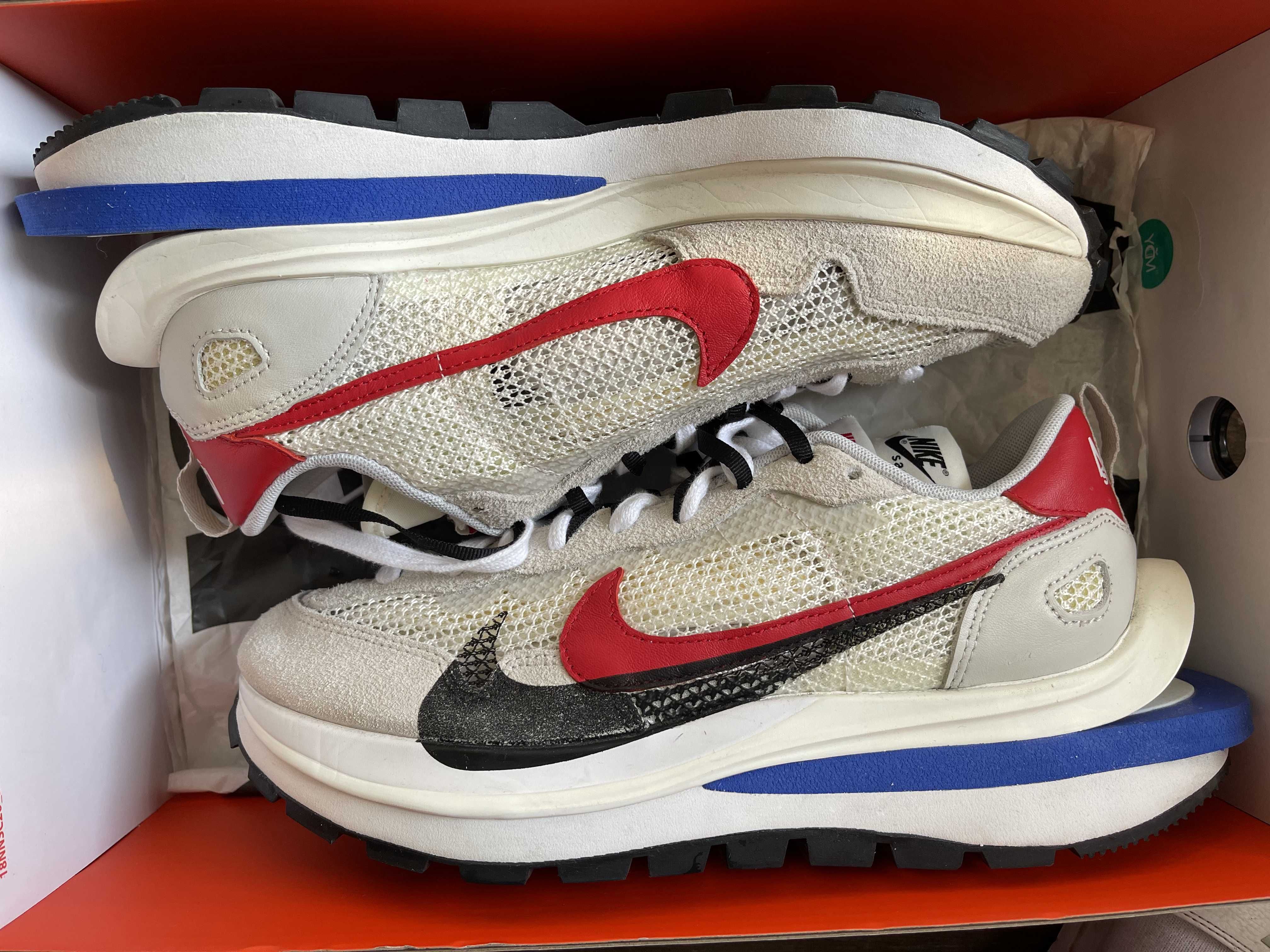 sacai × Nike Vapor Waffle "Royal Fuchsia"