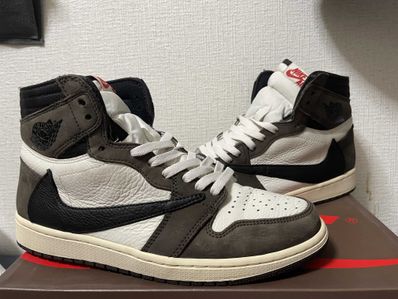 Travis Scott × Nike Air Jordan 1 Retro High OG TS SP "Sail/Dark Mocha"
