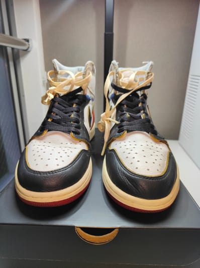 UNION × Nike Air Jordan 1 Retro High OG NRG "Varsity Red/Wolf Grey"