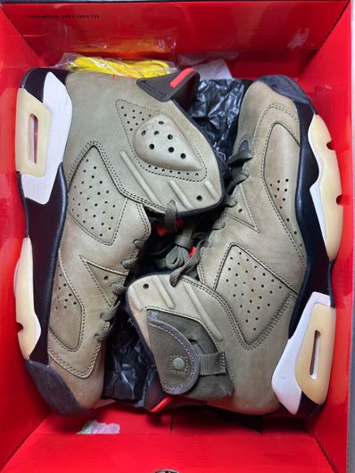 Travis Scott × Nike Air Jordan 6 Retro "Medium Olive"