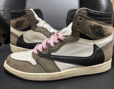 Travis Scott × Nike Air Jordan 1 Retro High OG TS SP "Sail/Dark Mocha"