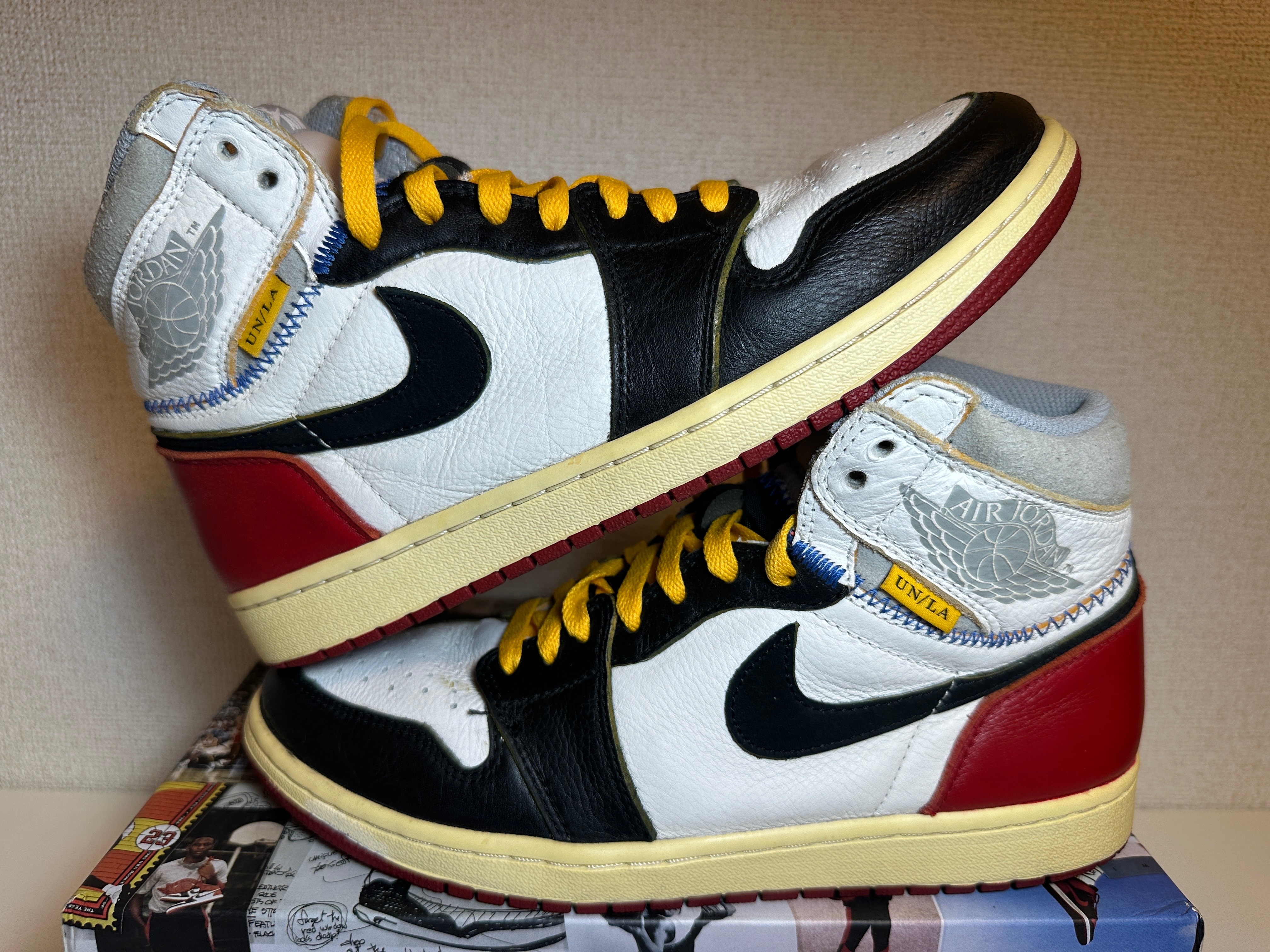 UNION × Nike Air Jordan 1 Retro High OG NRG "Varsity Red/Wolf Grey"