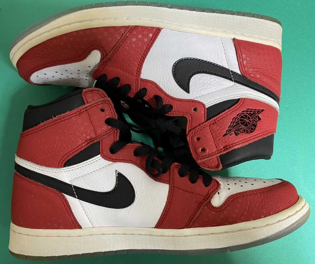Spiderman × Nike Air Jordan 1 Origin Story "Gym Red/White/Photo Blue/Black"