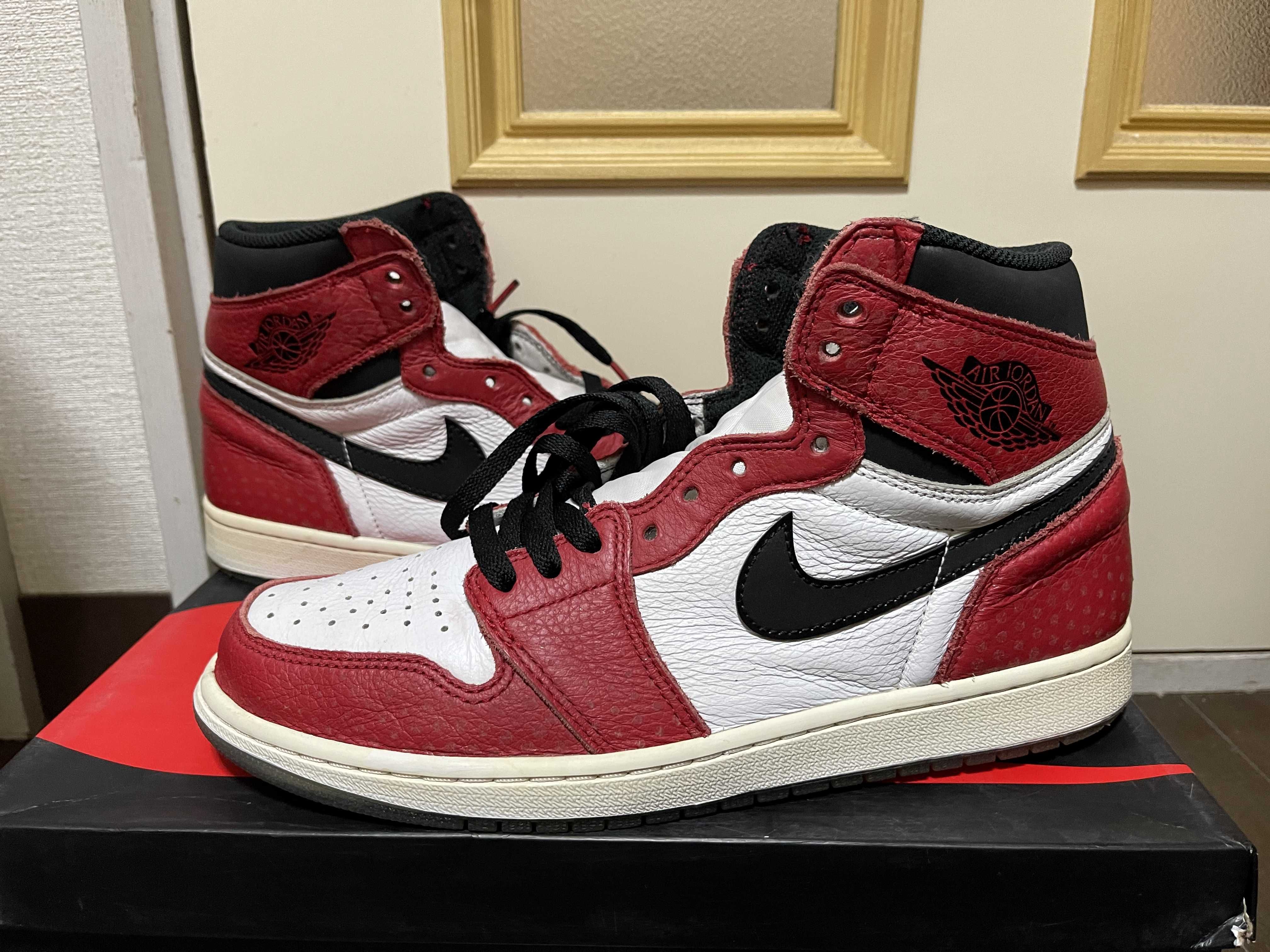 Spiderman × Nike Air Jordan 1 Origin Story "Gym Red/White/Photo Blue/Black"