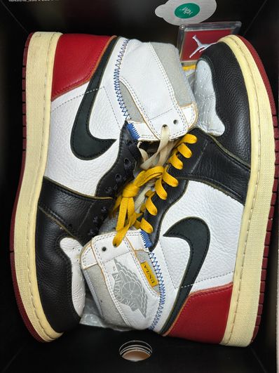 UNION × Nike Air Jordan 1 Retro High OG NRG "Varsity Red/Wolf Grey"