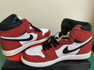 Spiderman × Nike Air Jordan 1 Origin Story "Gym Red/White/Photo Blue/Black"