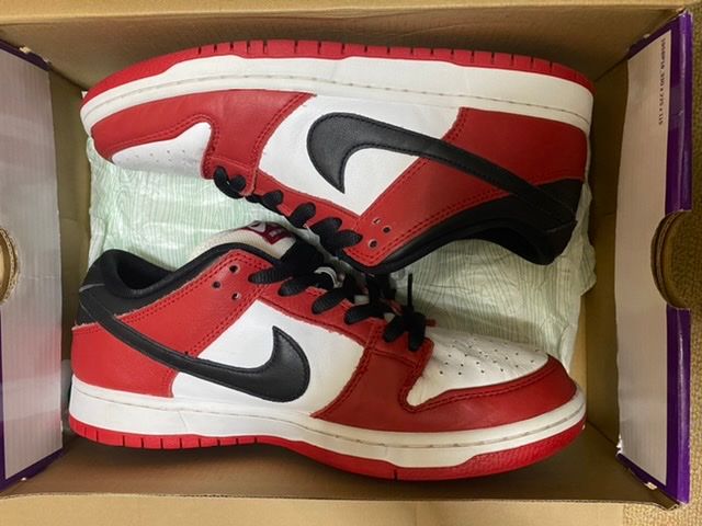 Nike SB Dunk Low Pro "J-Pack Chicago/Varsity Red and White"