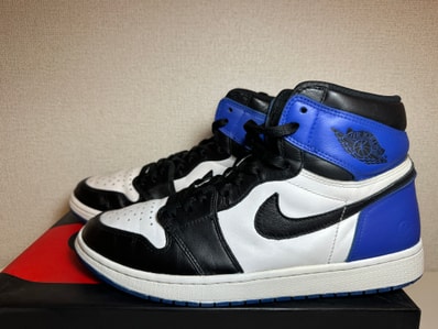 fragment design × Nike Air Jordan 1 Retro High OG "Black/Sport Royal/White"