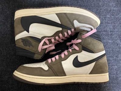 Travis Scott × Nike Air Jordan 1 Retro High OG TS SP "Sail/Dark Mocha"