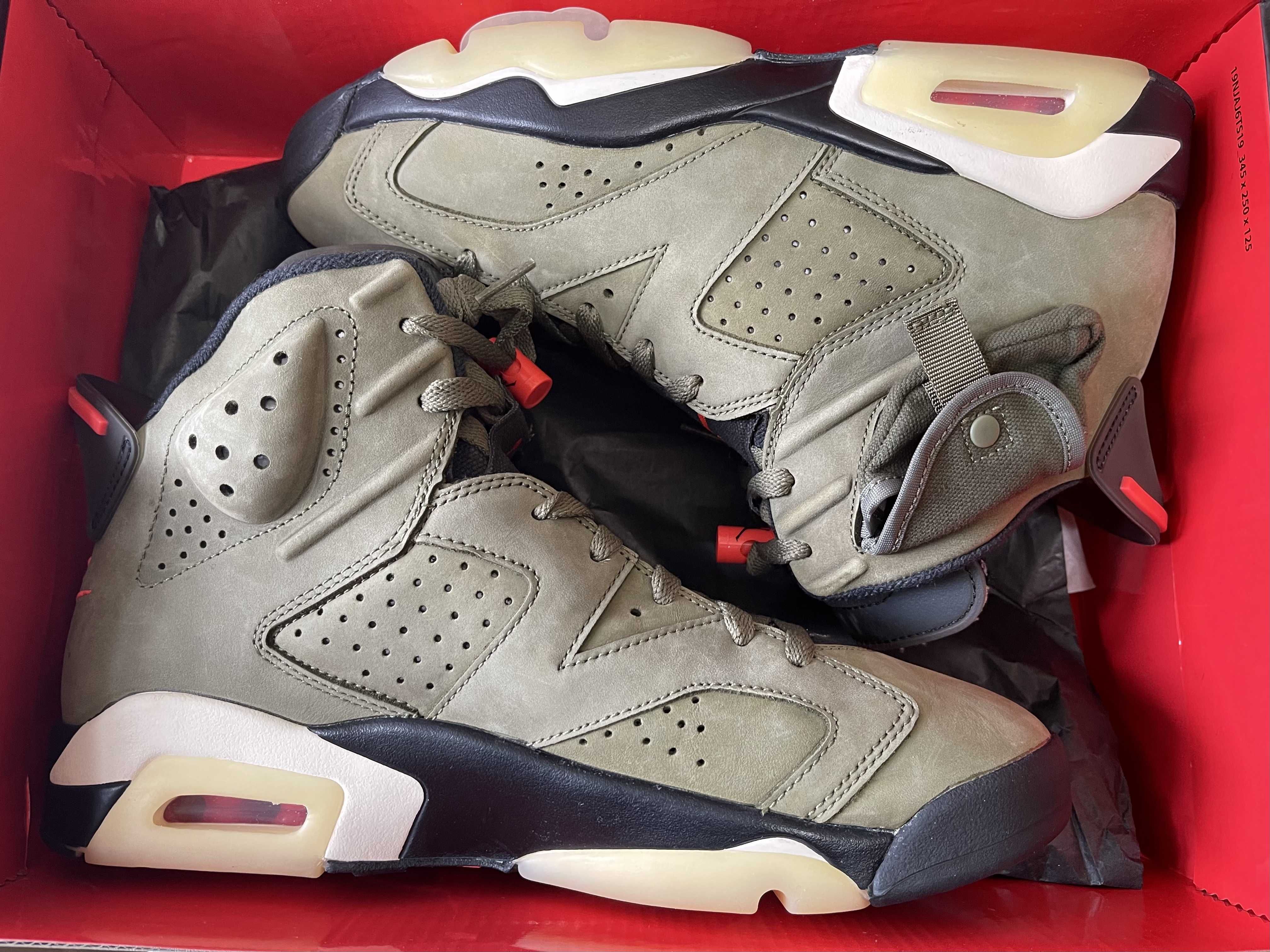 Travis Scott × Nike Air Jordan 6 Retro "Medium Olive"
