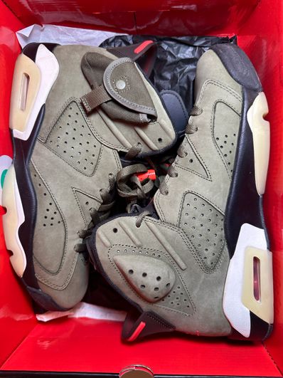 Travis Scott × Nike Air Jordan 6 Retro "Medium Olive"