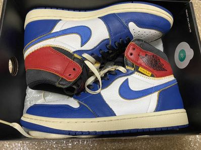 Union × Nike Air Jordan 1 Retro High OG NRG "Storm Blue/Varsity Red"