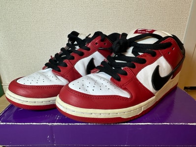 Nike SB Dunk Low Pro "J-Pack Chicago/Varsity Red and White"