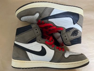 Travis Scott × Nike Air Jordan 1 Retro High OG TS SP "Sail/Dark Mocha"