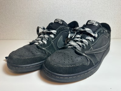Travis Scott × Nike Air Jordan 1 Low OG SP "Black Phantom"