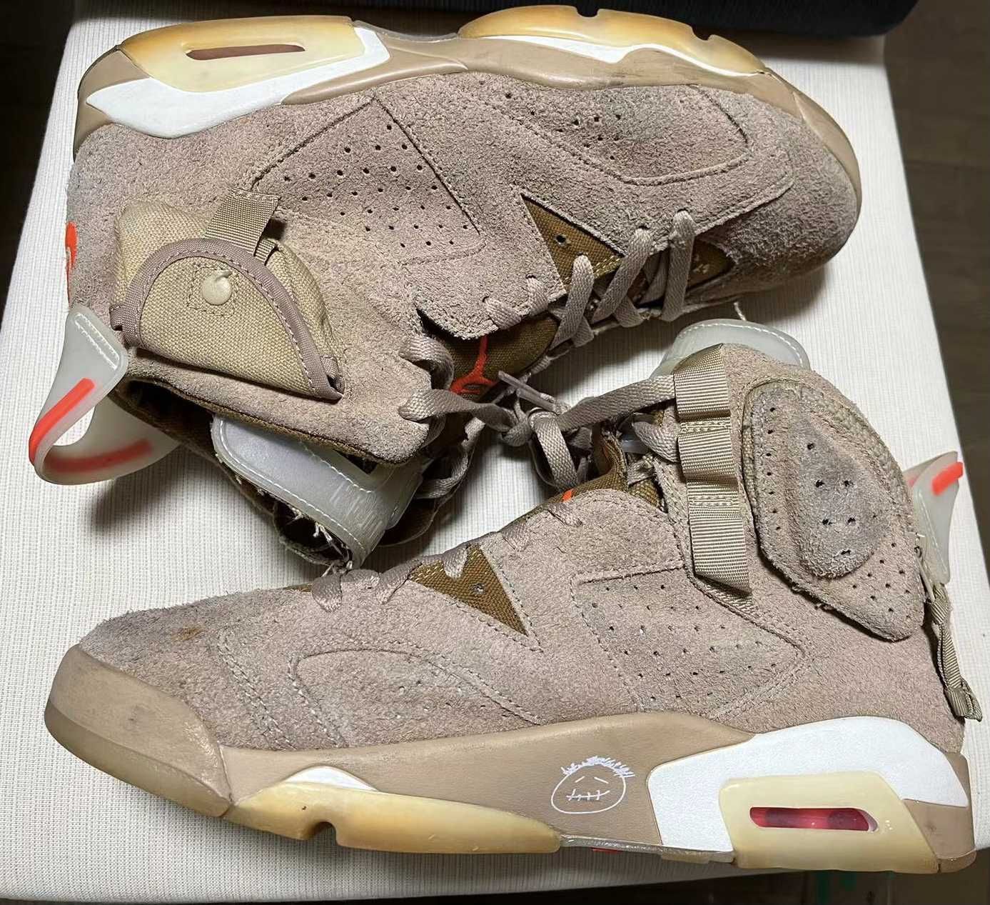 Travis Scott × Nike Air Jordan 6 "British Khaki"