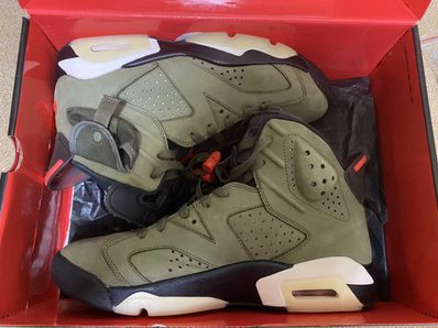 Travis Scott × Nike Air Jordan 6 Retro "Medium Olive"