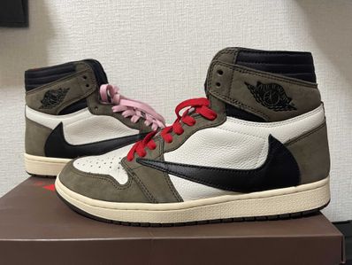 Travis Scott × Nike Air Jordan 1 Retro High OG TS SP "Sail/Dark Mocha"