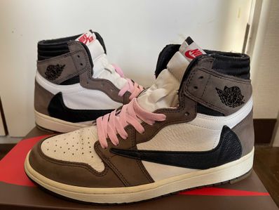 Travis Scott × Nike Air Jordan 1 Retro High OG TS SP "Sail/Dark Mocha"