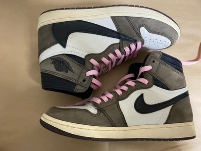 Travis Scott × Nike Air Jordan 1 Retro High OG TS SP "Sail/Dark Mocha"