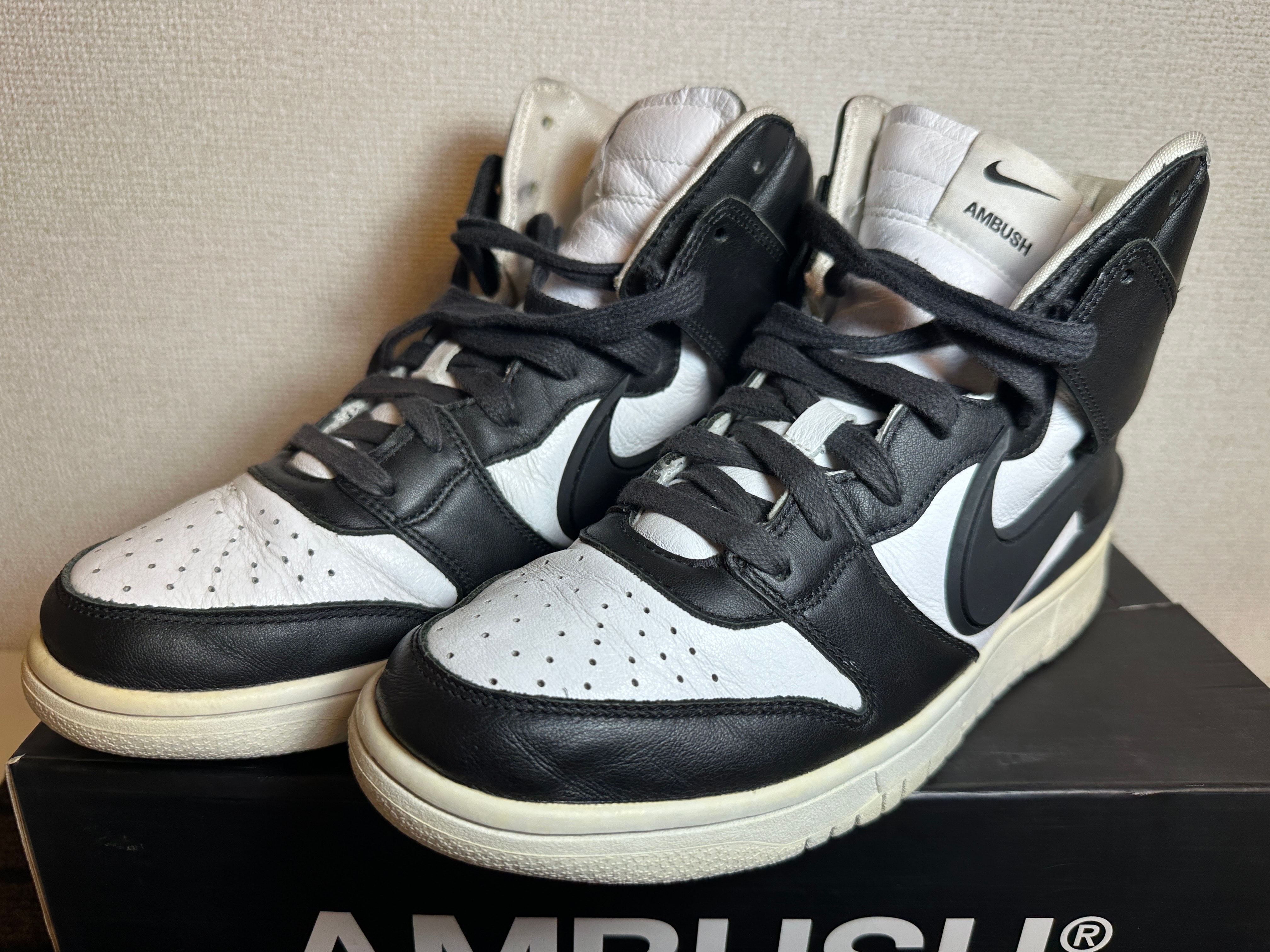 AMBUSH × Nike Dunk High "Black"