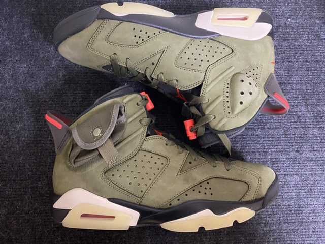 Travis Scott × Nike Air Jordan 6 Retro "Medium Olive"