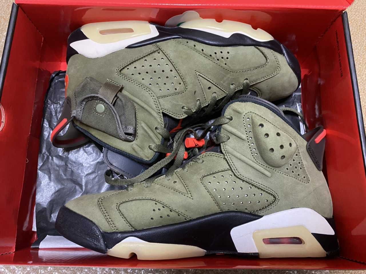 Travis Scott × Nike Air Jordan 6 Retro "Medium Olive"