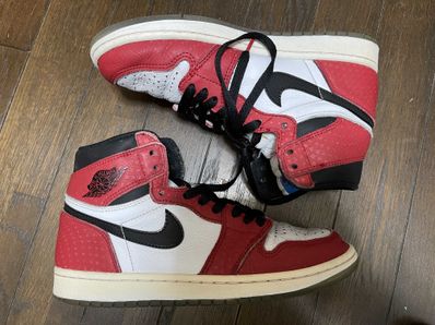 Spiderman × Nike Air Jordan 1 Origin Story "Gym Red/White/Photo Blue/Black"