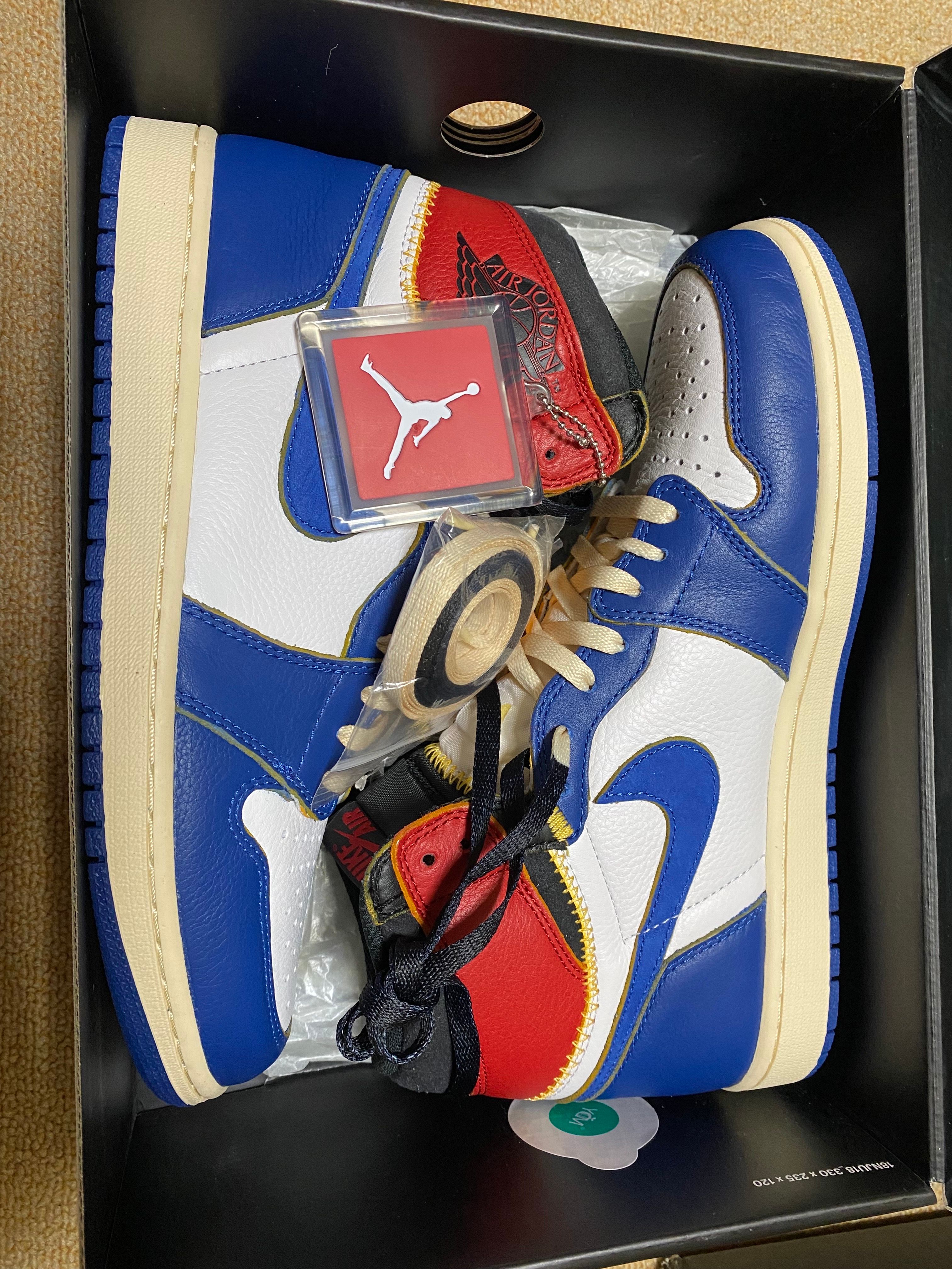Union × Nike Air Jordan 1 Retro High OG NRG "Storm Blue/Varsity Red"